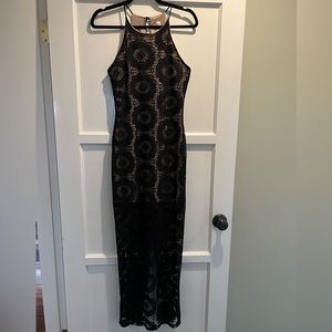 Sexy black lace dress!